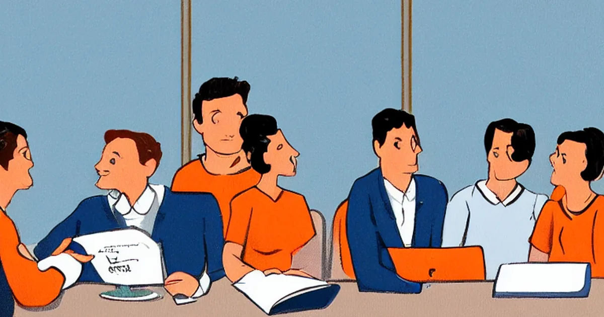 La matrice qui illustre les liens entre lots de travail et membres de l'équipe